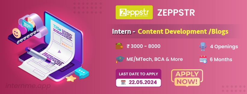 zeppstr - Content Development /Blogs